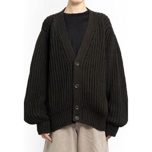 Lemaire Brown Cotton Men's Cardigan